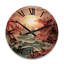 Horloge murale en bois massif Naropa-320271164