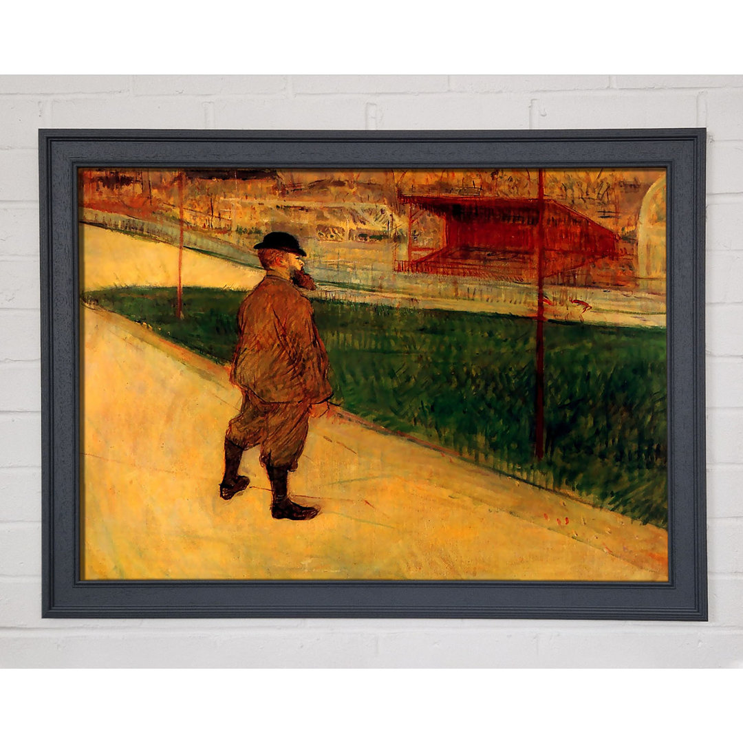 Gerahmtes Leinwandbild Tristan Bernard von Henri De Toulouse-Lautrec