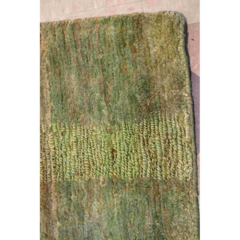 Hand Woven Jute Striped Area Rug