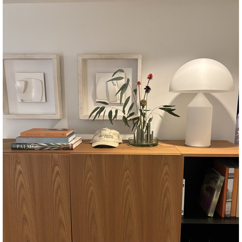 Atollo Table Lamp, 19.7" H x 15" W x 15" D