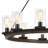 Hendon 12-Light Wagon Wheel Chandelier with Wood Accents-928386898