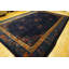 Tapis en laine antique noué à la main bleu Manchester