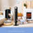 39.25" Tower Fan Cooling For Bedroom With 80° Oscillating, 3 Speed, 12H Timer, LED Sensor Panel, Remote Control, Handle, Black