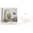 8.6'' H x 17'' W Solid Wood Display Case