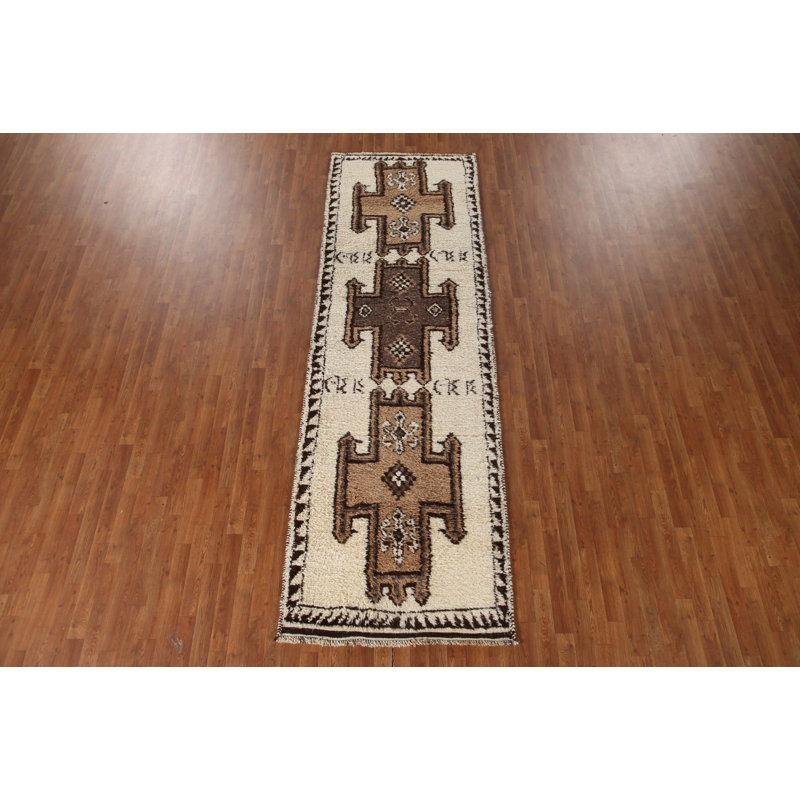 Tapis de couloir oriental Anatolian Natural Dye 4 x 11