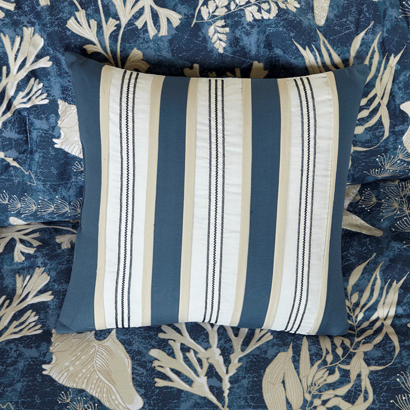 7 Piece Comforter Set Blue