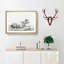 Resting Goat by Jean Bernard - Picture Frame Drawing Print-55598673-55598675