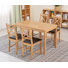4 - Person Solid Oak Dining Set