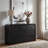 Curved Edge 47.24" Width MDF 7-Drawer Dresser Storage Accent Chest-1149812611
