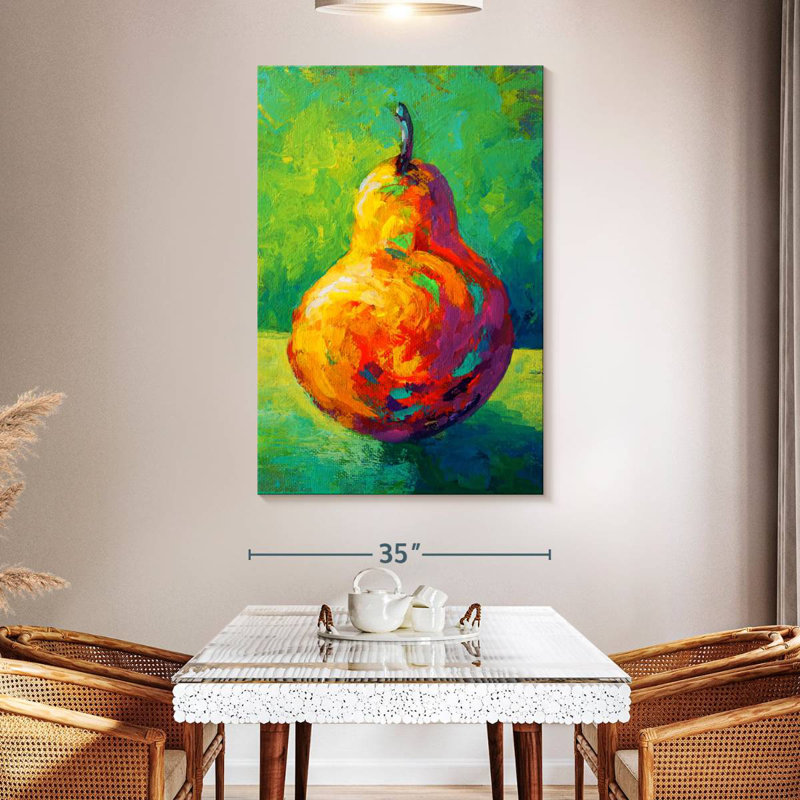 Yarlin Bright Pear V, 51" H x 34" W