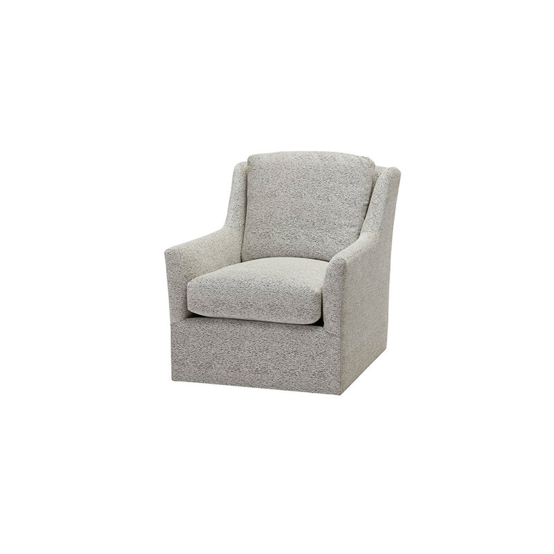 Everley Swivel Armchair, Banks Balsam