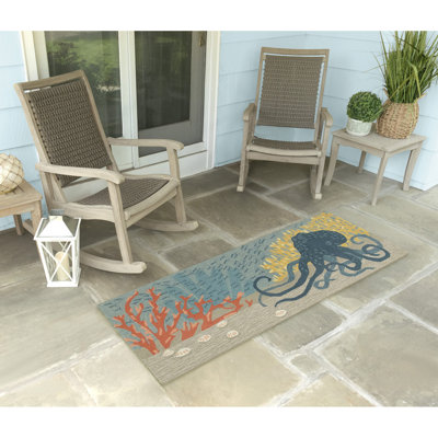 No Pattern And Not Solid Color Polyester Kitchen Mat
