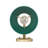 Orwell 1-Light Wall Sconce in Aged Brass with Pine Green-943280241