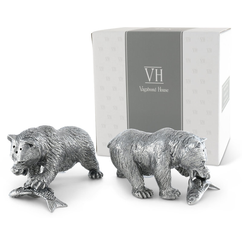 Woodland Creatures Salt And Pepper Shaker Set