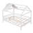 Zonte Full Size Playhouse Bed With Fence