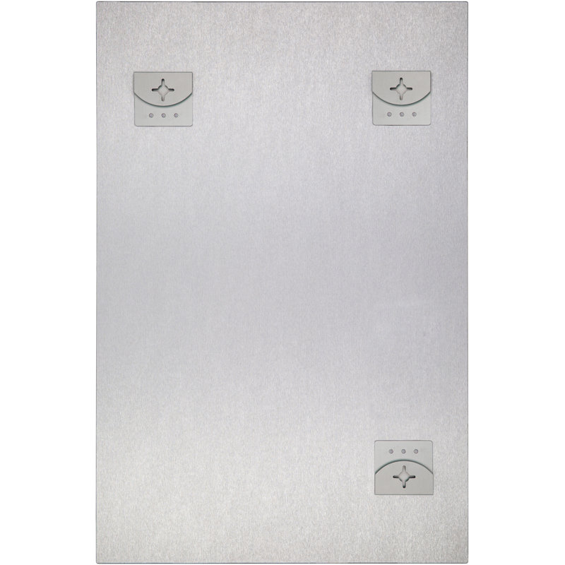Rectangular Frameless 40" x 30" Modern Wall Mirror