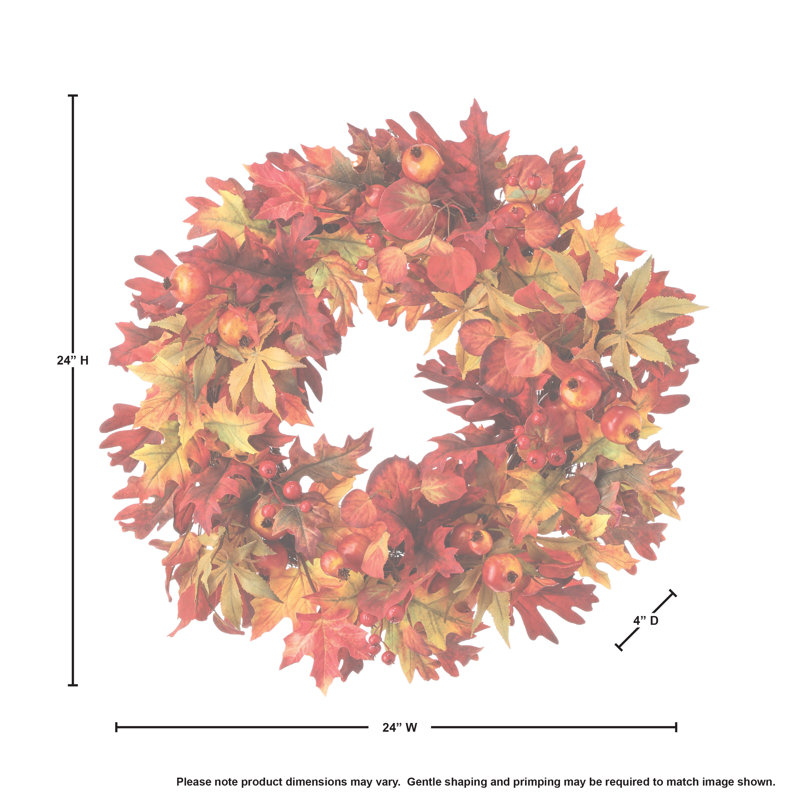 Couronne d'automne 24 po