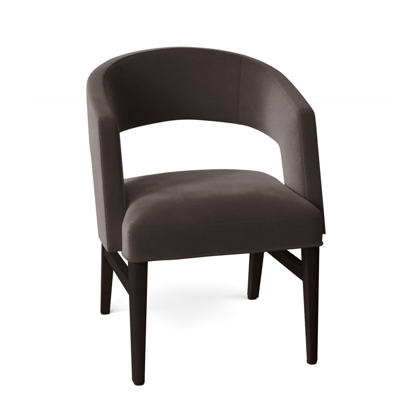 Chaise avec accoudoirs Bryant, Amande chamois, 9953 vison