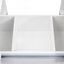 Table basse avec plateau coulissant, table centrale avec compartiment de rangement caché, table extensible pour le salon