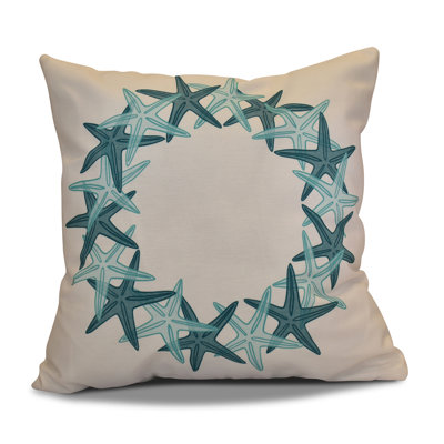 Housse et insert de coussin décoratif de Noël Coastal Christmas