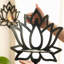 Ensemble de 2 tablettes en bois Lotus