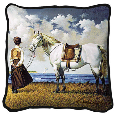 Coussin en coton Sea Capitaine