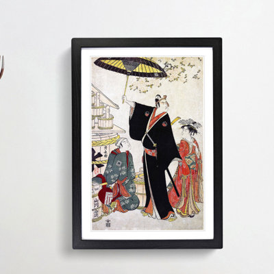 Ichikawa Yaozo III by Torii Kiyonaga - Picture Frame Painting Print