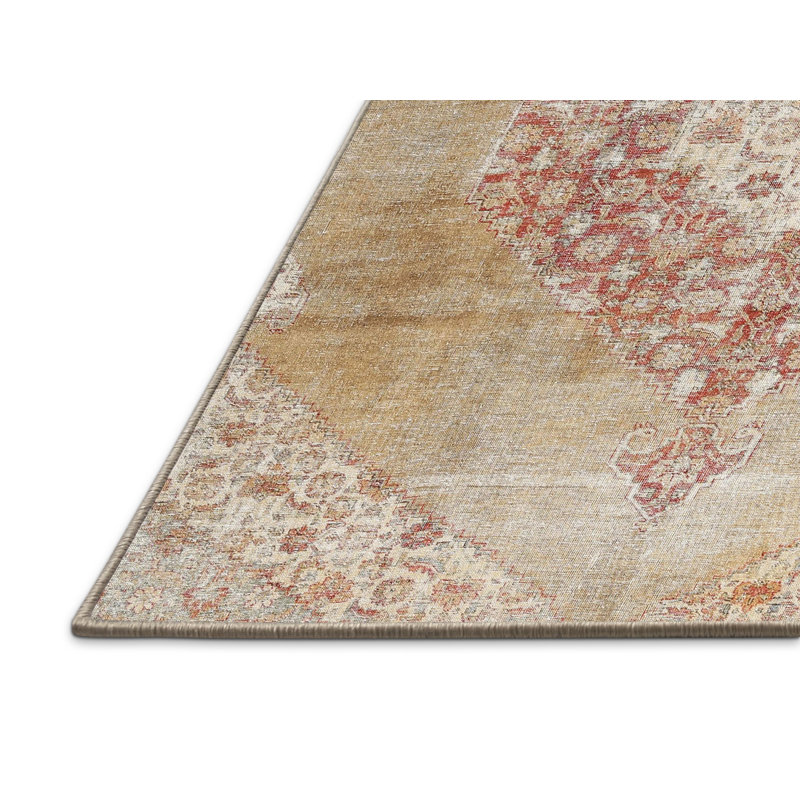 Oriental Indoor Rug, Rectangle 5' x 7'