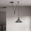 Anahla 1-Light Modern Industrial  Cone Pendant – Adjustable Ceiling Fixture for Contemporary Spaces-157410825-157411070