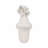 Sculptural 3D Printed Tall Vase for Home Decor – Modern Chic Flower Vase for Coffee Table Decor, Living Room Accent, or Office Styling – Ivory-1003476132