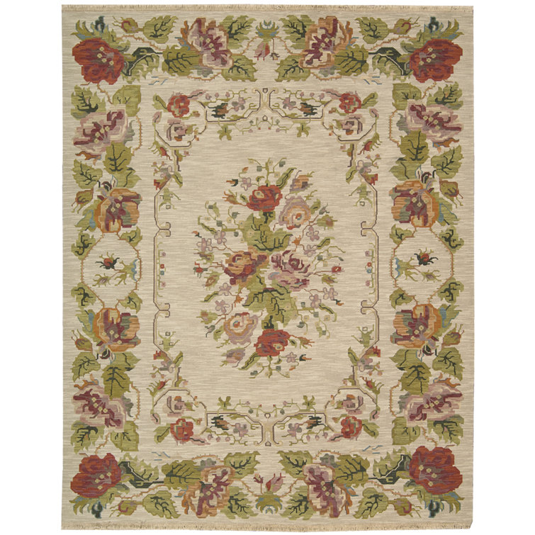 Zinvor Wool Floral Indoor Rug