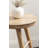 Conan Modern Mango Wood Oval Side Table