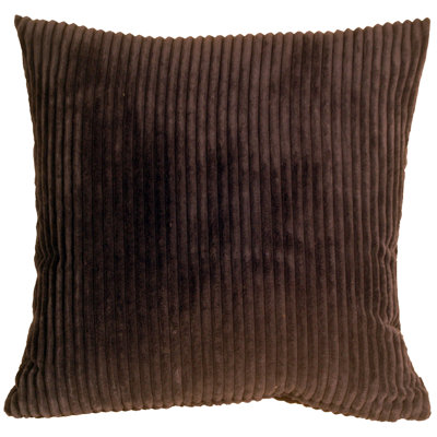 Wide Wale Corduroy Solid Color Plush Polyester Filled Reversible Throw Pillows