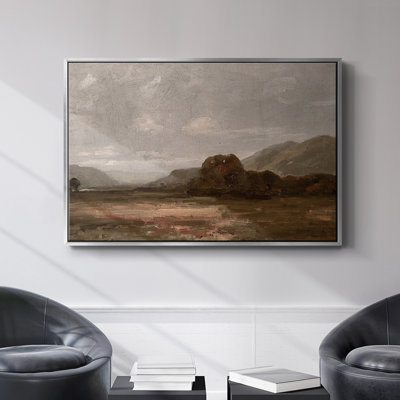 Vintage Landscape -CMXXIII Framed Gallery Wrapped Canvas