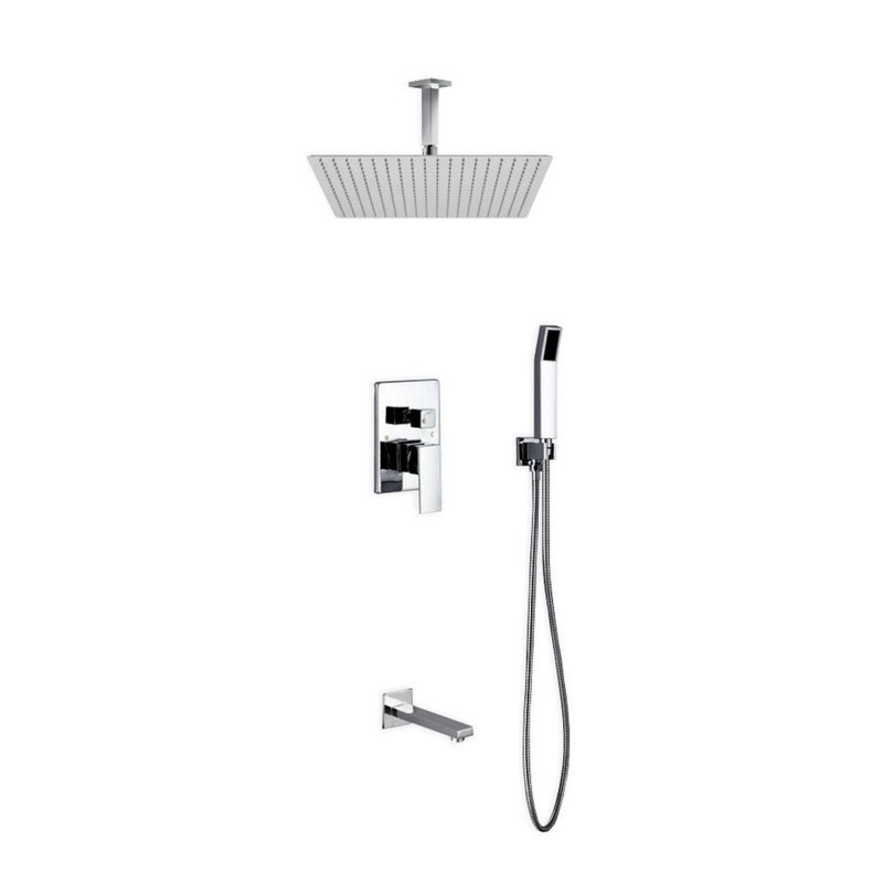 Système de douche à pression équilibrée avec valve brute Cahoon