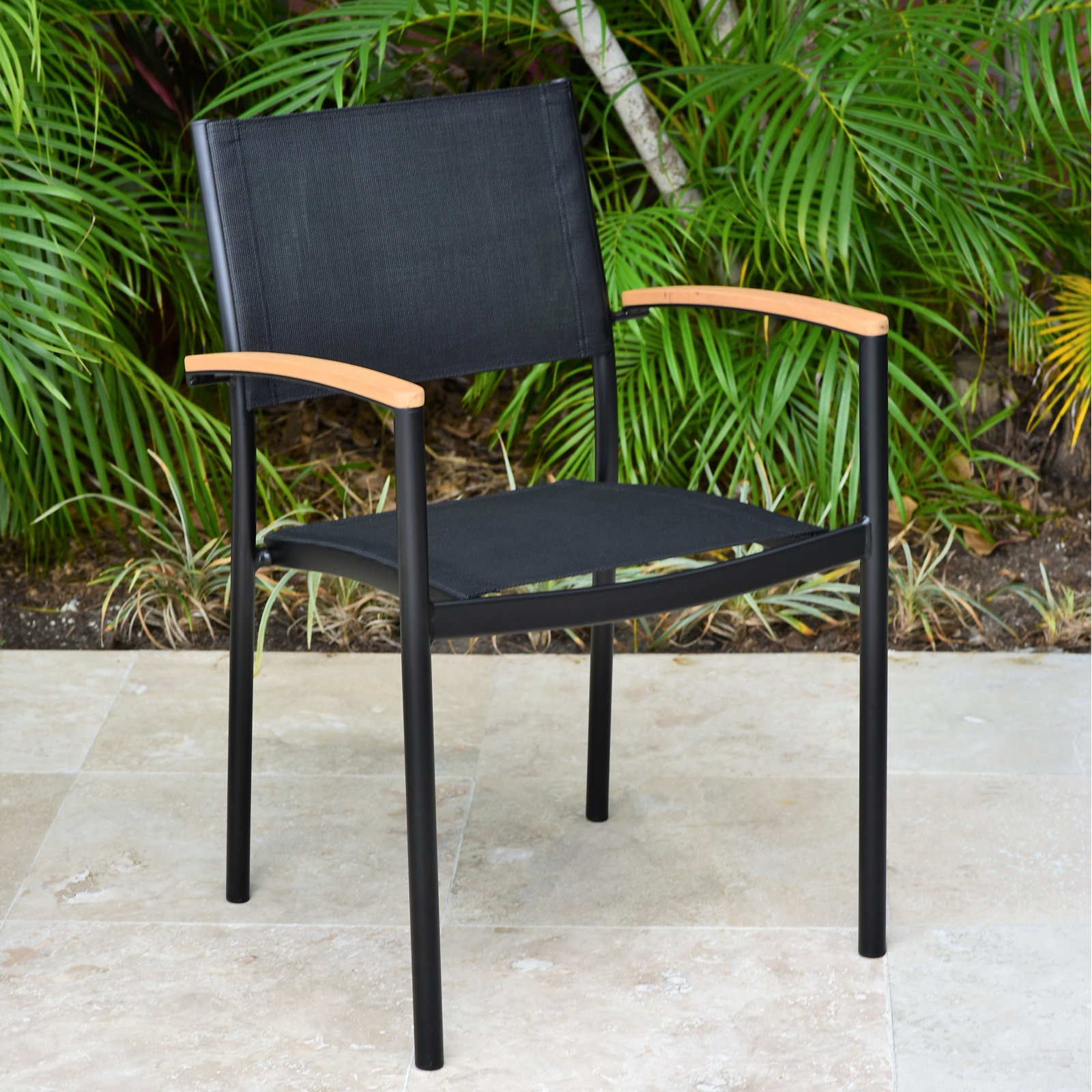Anautica 88" Eucalyptus Patio Dining Set