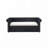 Loe Twin Daybed with Pull-Out Trundle, Chesterfield Black Velvet Upholstery-672482186-703791297