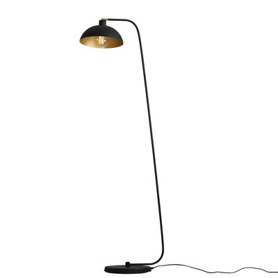 Contreras 165cm Black Task Floor Lamp