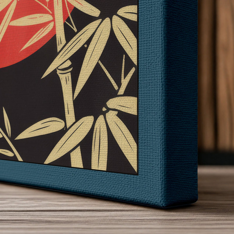 Print, 30x20 - 76.2 x 50.8 cm, Teal Border