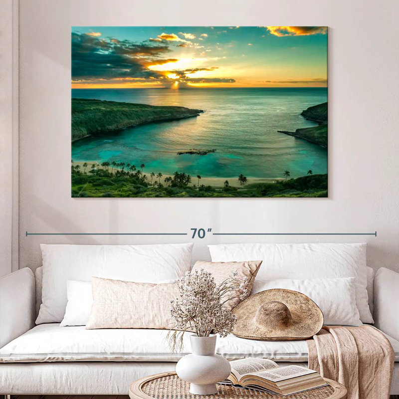 Gillard Hanauma Bay Sunrise, 34" H x 51" W