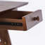 Bureau en bois avec tiroirs, petit bureau d'ordinateur pour les petits espaces, bureaux de bureau à domicile