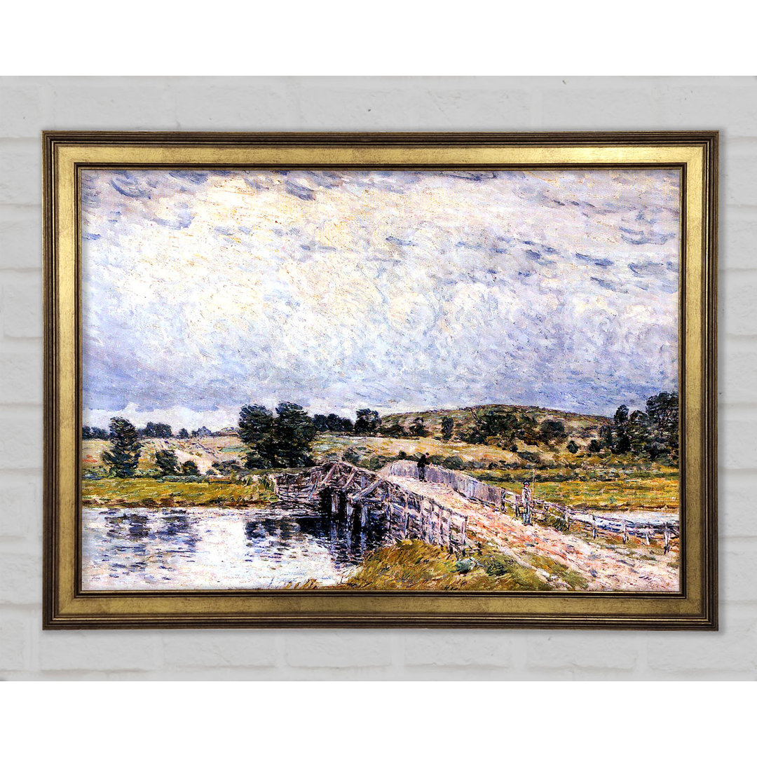 Hassam The Bridge From Old Lyme - Einzelne Bilderrahmen Kunstdrucke