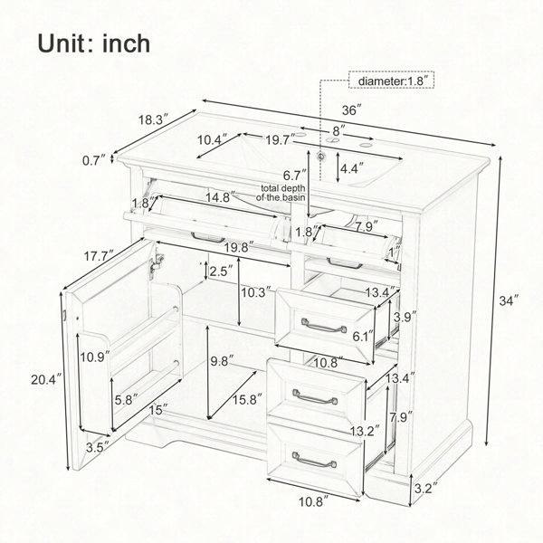 Dimensions du produit