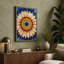 Mandala Bloom Geometric - Wrapped Canvas-497628584-497628592