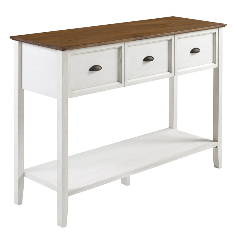 52'' Solid Wood Sideboard, Off-White