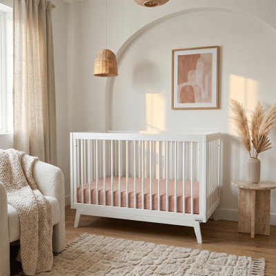 dadada Soho 3-in-1 Convertible Crib - White