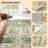 Area Rug,Rugs for Living Room,Non Slip Stain Resistant Kitchen Rug,Vintage Distressed Accent Rug Indoor Floor Cover for Bedroom-408487190-408487191
