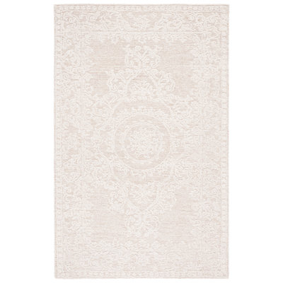 Abstract Hand Tufted Wool Oriental Rug
