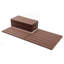 Lot de 22 dalles de terrasse emboîtables, revêtement de sol imperméable pour patio, facile à poser soi-même, pour balcon, jardin ou bord de piscine.-119190538