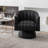 Faux Leather Upholstered Swivel Barrel Chair-135525716-170896852